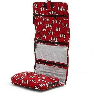 Vera Bradley NWT Hanging Organizer Playful Penguins Red
